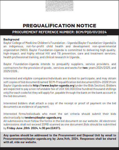East Africa and Monitor advert