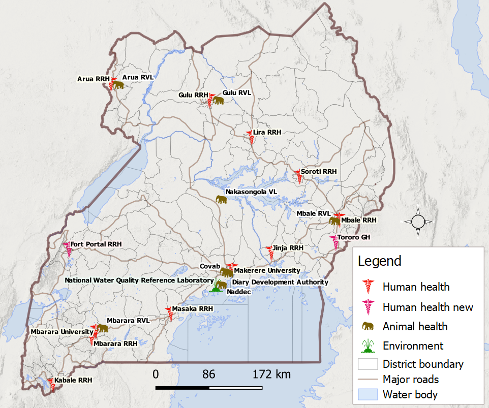 Area of Operations Map